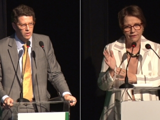 Ricardo Salles e Tereza Cristina - Ministro do MMA e Ministra do MAPA