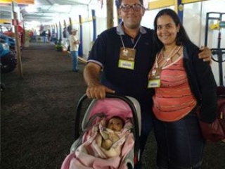A pequena Emanuelly na Femagri 2018