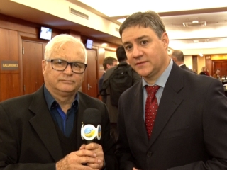 João Batista Olivi e Douglas Ribeiro - Diretor de Marketing da Corteva - Congresso Abag 2019