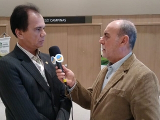 Alexandre Lima - Presidente da Feplana e Giovanni Lorenzon