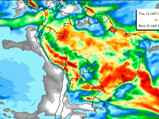 Precipitação 10 dias 06/01