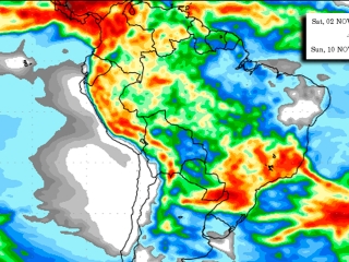 Preciptação 25/10