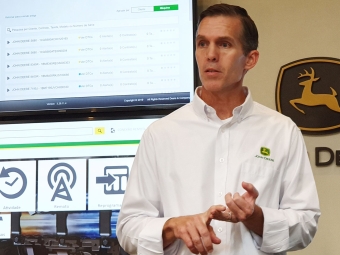 Nick Block - John Deere - Coletiva de imprensa - 25/04/2019