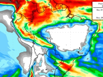 Precipitação 10 dias 12/06/2020