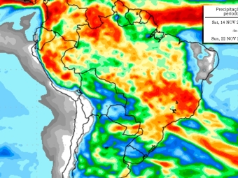 Precipitação 10 dias 06/11