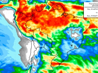 Mapa Oulook Assis - 25 de abril de 2020 até 03 de maio de 2020 - 16:9