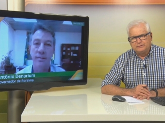 João e Governador de Roraima