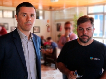 Frederico Buss - Advogado e  Assessor Jurídico da Farsul e Aleksander - Expointer 2019