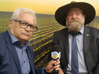 João Batista Olivi e Nelson Barbudo - Diretor da FPA - Deputado Federal - PSL/MT - Brasília - 30/11/2019 - 16:9