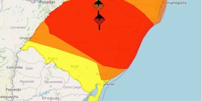 Alerta vermelho: Rio Grande do Sul pode ter chuva intensa e risco de alagamentos