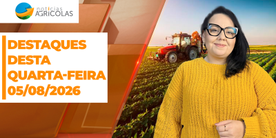 Boa tarde agronegócio - Confira os principais destaques desta quarta-feira (05)