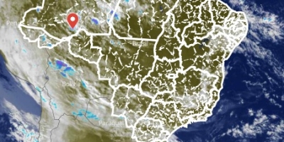 Ciclone leva chuva ao Sul enquanto calor e tempo seco predominam no interior do Brasil