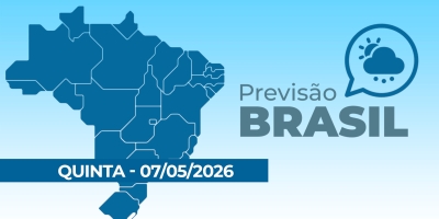 Frente fria avança e muda o cenário climático em várias regiões do Brasil