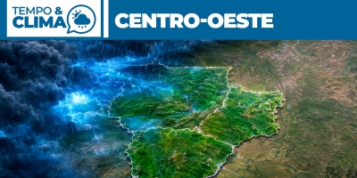 Previsão do tempo para a região Centro-oeste 09-07-2026