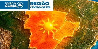 Previsão do tempo para a região Centro - oeste 03-07-2026