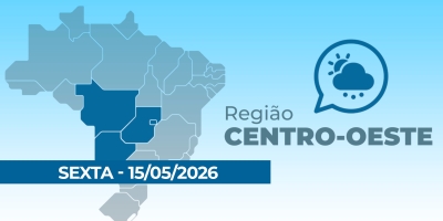 PREVISÃO CENTRO OESTE 15/05/2026