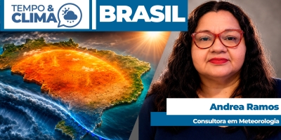 Sul enfrenta tempestades enquanto calor de quase 40°C se espalha pelo país