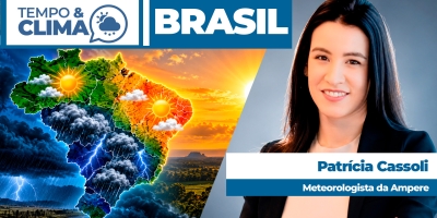 Temporais avançam sobre Sul, Sudeste e MS, enquanto Matopiba segue seco