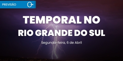 Previsão do tempo: instabilidade aumenta no Sul e chuva avança pelo Brasil 06/04/2026