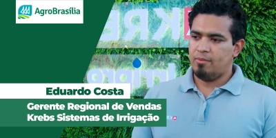 Krebs apresenta tecnologias em irrigação e monitoramento na AgroBrasília 2026