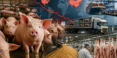 Crise de preços na China e menor oferta nos EUA redesenham cenário da suinocultura global