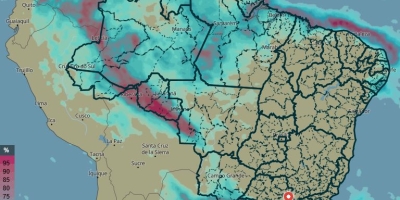 Ciclone ganha força e provoca virada no tempo em várias regiões do Brasil