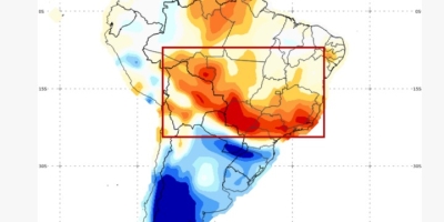 Sul entra em alerta para temporais e granizo; produtor do interior enfrenta calor de até 37°C
