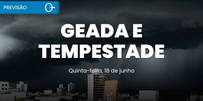 Previsão do tempo: frente fria provoca temporais no Sul e chuva volta a SP 19/06/2026