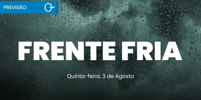 Nova Frente Fria na Região Sul | Previsão do tempo 03/09/2026