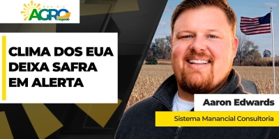 Safra dos EUA podem registrar perdas significativas caso chuvas não cheguem nos próximos dias, alerta consultor