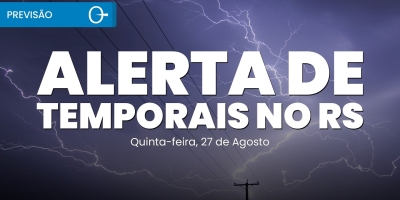 Alerta de Tempestade para Quinta-Feira no Sul | Previsão do Tempo 27/08/2026