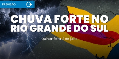 Previsão do tempo: chuva extrema no Sul e frente fria muda o tempo em SP 02/07/2026