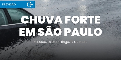Previsão do tempo: temporais voltam ao Paraná e chuva forte avança no Centro-Sul 16 e 17/05/2026