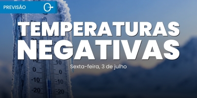 Previsão do tempo: geada, temperaturas negativas e mar agitado no Sul 03/07/2026