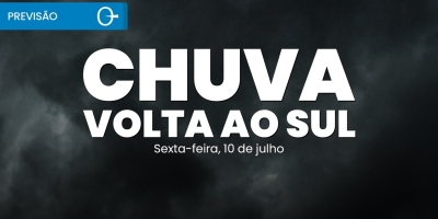 Previsão do tempo: frente fria muda o tempo no Sul e frio volta no fim do dia 10/07/2026