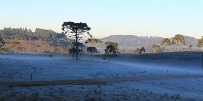 Sul terá frio intenso, geada e chance de neve no feriado
