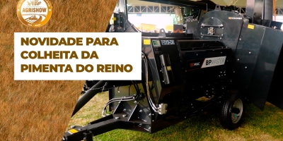 MIAC apresenta, em primeira mão, implemento inédito para pimenta-do-reino e nova plataforma para colheita de feijão