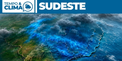 Previsão do tempo para a região sudeste 09-07-2026