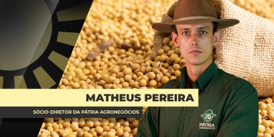 Soja 2025/26 tem menor margem percentual sobre custo investido da história, reforça Pátria