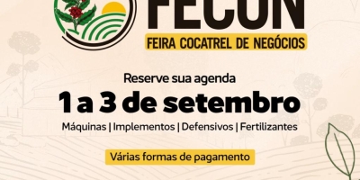 Maquinários agrícolas ganham destaque na 21ª Fecon