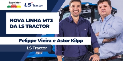 A série MT3 da LS Tractor é focada em áreas de espaço restrito e locais com limitações de circulação
