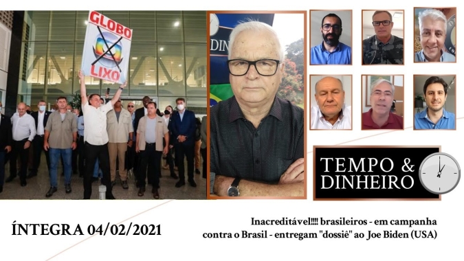Inacreditável!!!! brasileiros - em campanha contra o Brasil - entregam "dossiê" ao Joe Biden (USA)