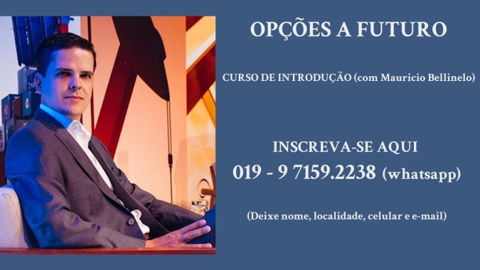 Opções a futuro:alternativa para produtor travar os custos e participar da alta, aconselha Bellinelo