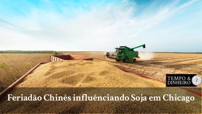 Vlamir Brandalizze: Feriadão Chinês influenciando Soja em Chicago