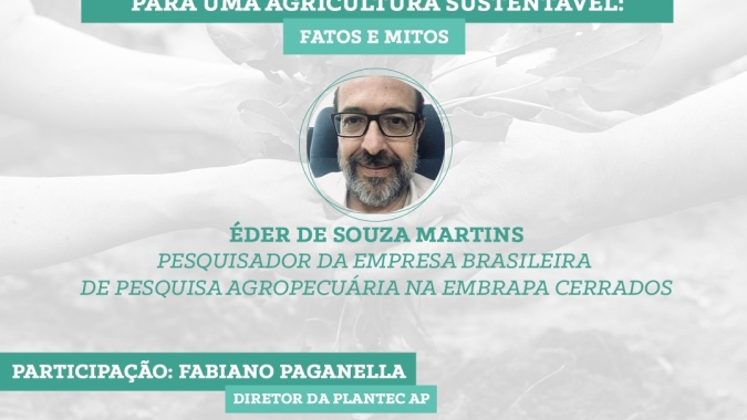 Webinar "Uso de remineralizadores de solo para uma agricultura sustentável: fatos e mitos”