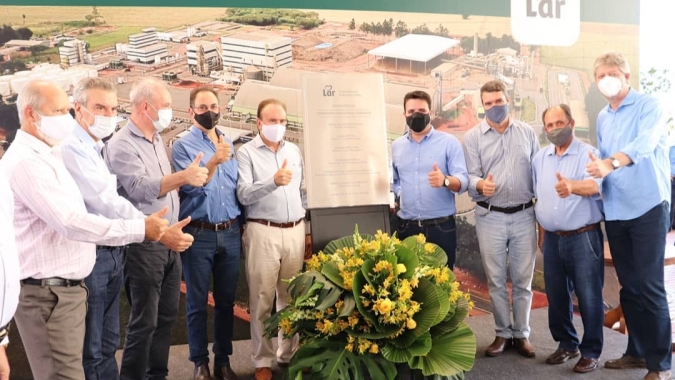 Com apoio estadual, cooperativa Lar inaugura complexo industrial de soja em Caarapó