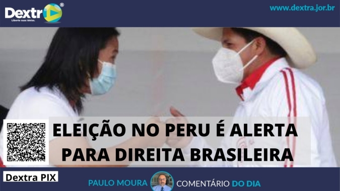 Eleição no Peru é alerta para a direita brasileira, análise por Paulo Moura, cientista político do canal Dextra