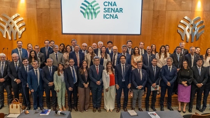 CNA recebe visita de parlamentares e representantes do setor produtivo da Argentina