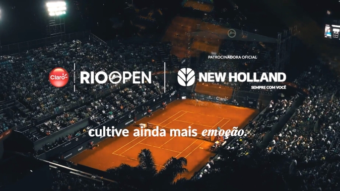 New Holland é patrocinadora oficial da 10ª edição do Rio Open