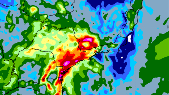 Inmet emite alerta de perigo para tempestade em áreas de São Paulo, Minas Gerais e Paraná